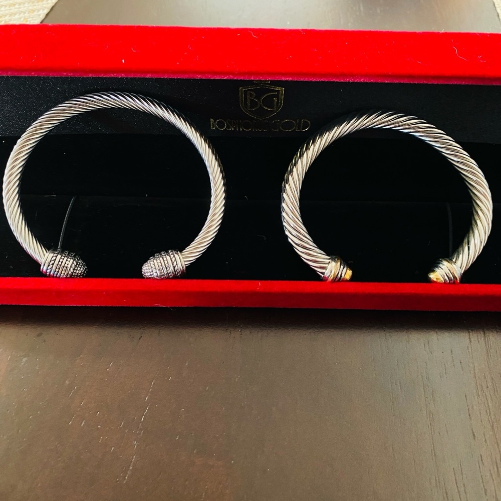 DY twisted cable bracelets